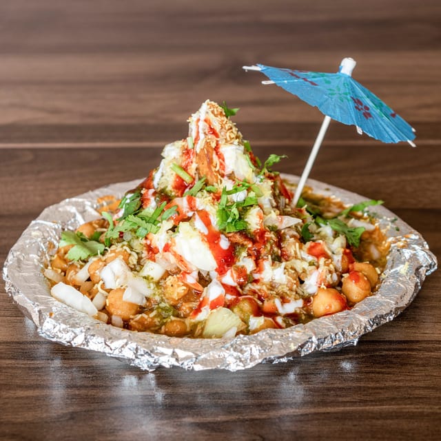 Samosa Chaat.